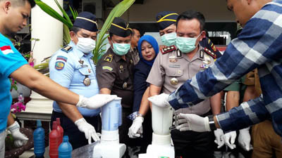 Polres Inhil Musnahkan BB Sabu 465,64 Gram dari Pasutri